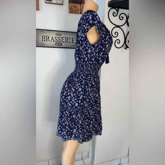 EXCELLENT CONDITIONS DRESS FLORAL PRINT SIZE L - Picture 5 of 8